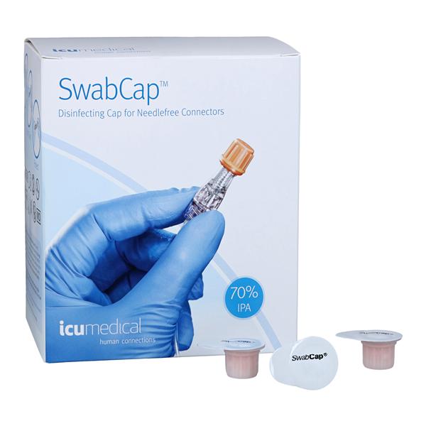 SwabCap Cap Connector Cap _ 200/Bx, 10 BX/CA