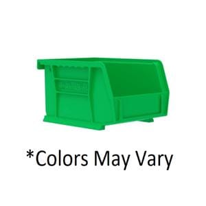 AkroBins Storage Bin Green Polymer With Label Holder 7-3/8x4-1/8x3" 24/Ca