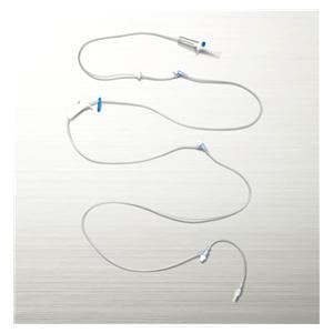IV Administration Set Needleless 2 Y-Injection Sites 96" 15 Drops/mL 50/Ca