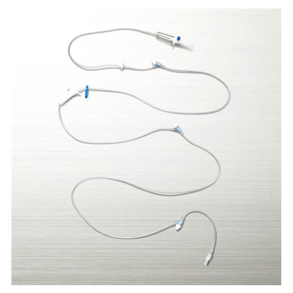 IV Administration Set Needleless 2 Y-Injection Sites 96" 15 Drops/mL 50/Ca