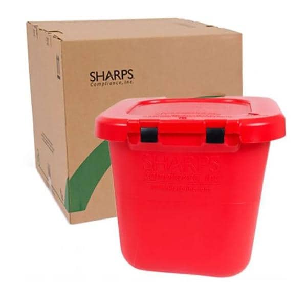 TakeAway Recovery System Sharps Mailer System 20g Rd 21-1/2x21-1/4x18.5 Plstc Ea