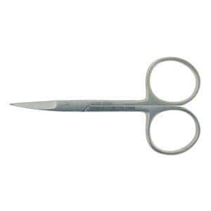 Iris Scissors Curved 3-1/2" Stainless Steel Non-Sterile Reusable Ea