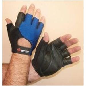 Impacto Nylon/Lycra Sport / Wheelchair Gloves Small Blue / Black