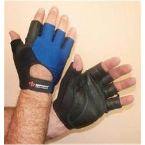 Impacto Nylon/Lycra Sport / Wheelchair Gloves X-Large Blue / Black