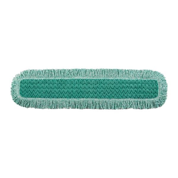 Pad Dust Mop Microfiber Fringe 36"Green 6/Ca 6/Ca