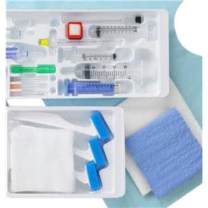 Anesthesia Tray Gauze/27gx1-1/4" Needle/Syringe