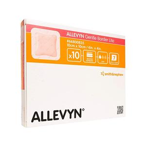 Allevyn Gentle Border Lite Hydrocellular Foam Dressing 4x4" Gntl Adh Adhs