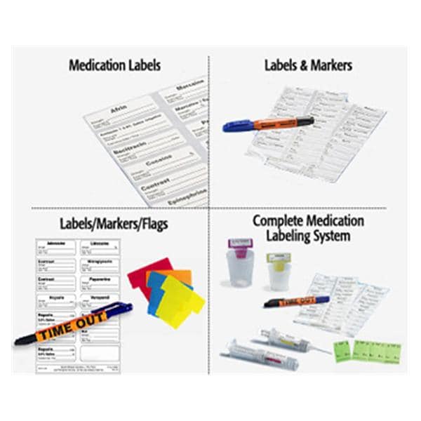 Correct Medication Label System Pain Management 50/Ca