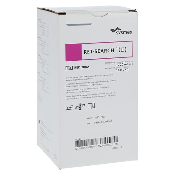 Ret-Search II Diluent 1L For Sysmex Analyzer Pack 1/Bx