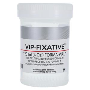 Prefilled Solution Formalin 10% 120mL 50/Ca