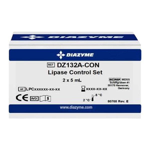 Lipase Level 1 Control 2x5mL Lyophilized Ea