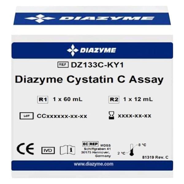 Cystatin-C Test Kit 1x60/1x12mL Ea