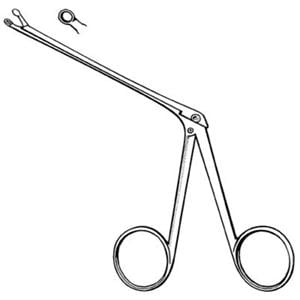 Merit Micro Alligator Forcep Straight 5-1/4" Ea