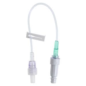 IV Extension Set Needleless 8" Spin-Lock Male Luer Lock Connector 100/Ca