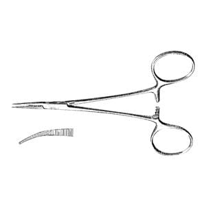 Mosquito Forcep Curved 4-3/4" Stainless Steel Autoclavable Ea