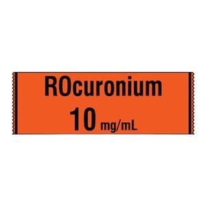 Anesthesia Tape Rocuronium 10 mg/mL Red 1/2x500" 333/Rl