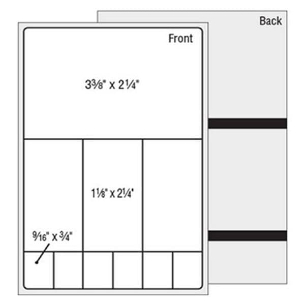 Label White Multi-Thermal 5-1/4x3-3/8" 550/Rl