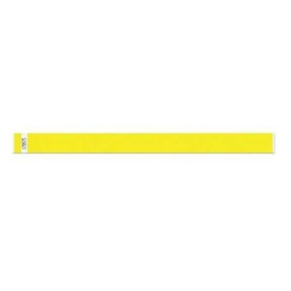 Tytan-Band Identification Wristband Tyvek Yellow Adult 500/Pk