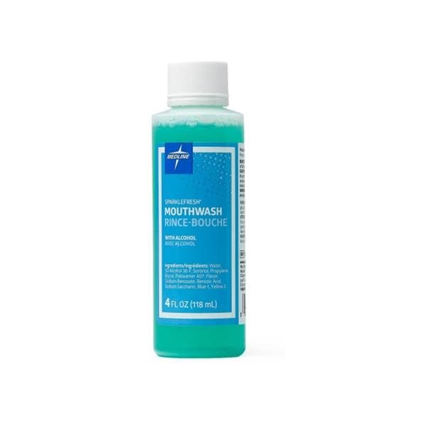 Sparkle Fresh Mouthwash 4 oz Mint 60/Ca