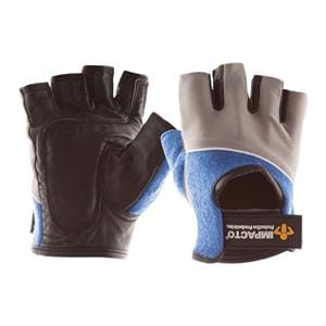 Gel / Leather / Terry Cloth Work Gloves Small Black