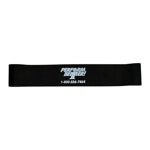 Mini-Band Exercise Band 9x2" Black Heavy