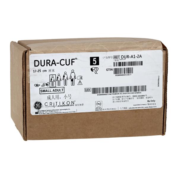 Critikon Dura-Cuf Blood Pressure Cuff Ryl Bl LF For Monitor 5/Bx