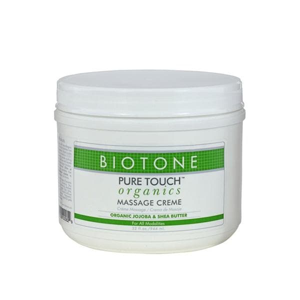 Biotone Pure Touch Organic Massage Cream 32oz Ea