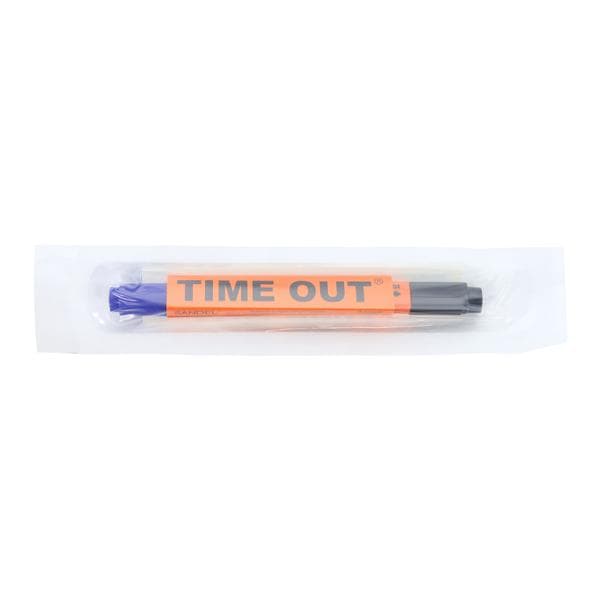 Time Out 4-in-1 Skin Marker Dual Tip/Chiseled Tip Gentian Violet Sterile