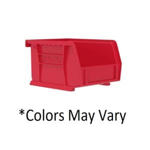 AkroBins Storage Bin Red Polymer With Label Holder 7-3/8x4-1/8x3" 24/Ca