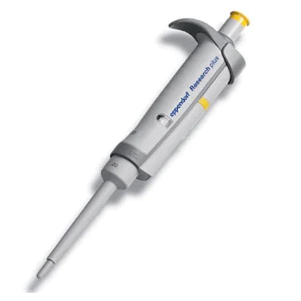 Eppendorf Research Plus Fixed Volume Pipette 20uL Yellow Ea