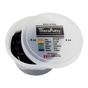 CanDo Theraputty Exercise Putty Black Ea