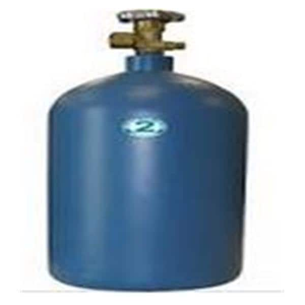 CO2 Cylinder Empty Blue