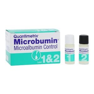 mALB: Microalbumin Level 1/2 Control 10x7mL 10/Bx