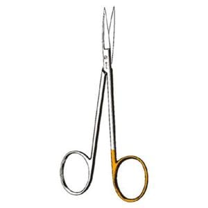 Curved Scissor 4.5 in Serrated Ea