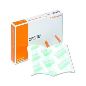 Opsite Polyurethane Film Wound Dressing 5-1/2x4" Sterile Adhesive Transparent