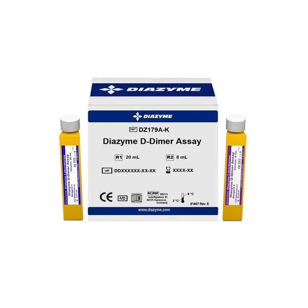 D-Dimer Test Kit 1x20/1x8mL Ea