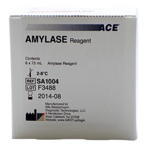 Amylase Reagent 6x7.5mL 300 Count Kit Ea