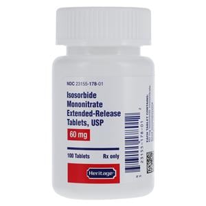 Isosorbide Mononitrate 60mg 100/Bt