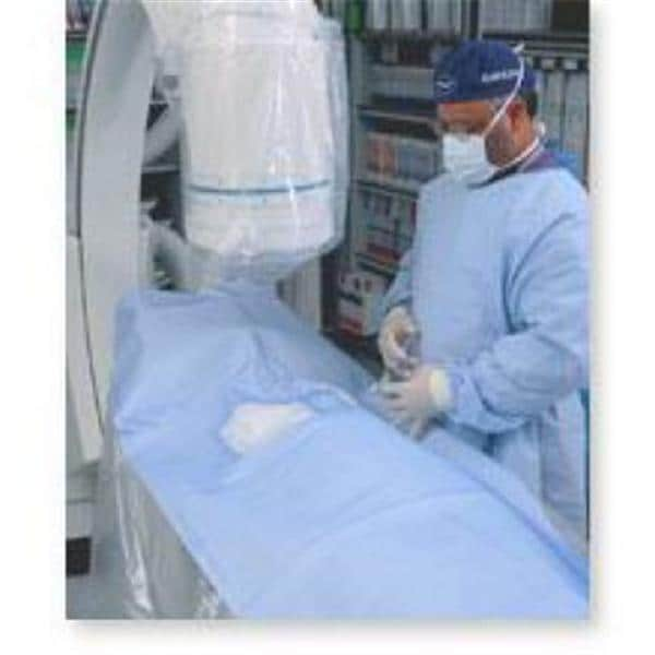 Drape Surgical Angiography Fenestrated 75x110" Universal 20/Ca