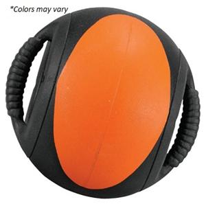 Dual Grip Medicine Ball 9" Orange/Black 8lb