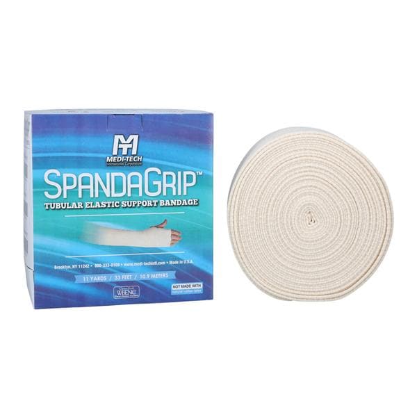 SpandaGrip Support Bandage Elastic 4.5"x11yd Natural Ea