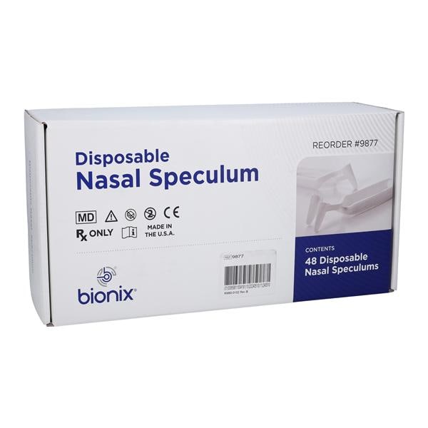 Nasal Speculum Plastic Non-Sterile Disposable 48/BX