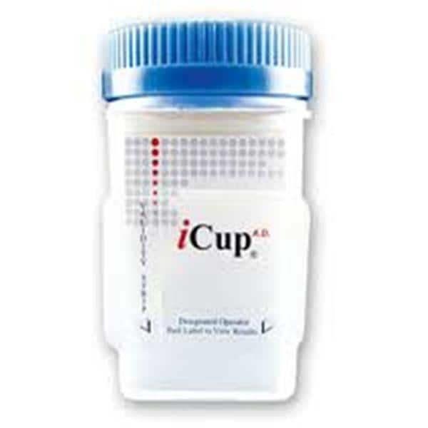 iCup Drug Screen Test Kit Moderately Complex 25/Pk