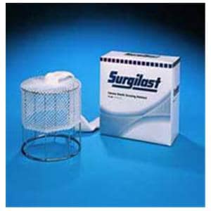 Surgilast Tubular Dressing Elastic 10.125"x50yd White Non-Sterile Ea