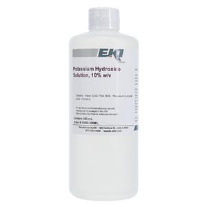 Potassium Hydroxide Reagent 10% 16oz Ea