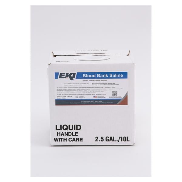 Blood Bank Solution Sodium Chloride 0.85% 10L Cubitainer Ea