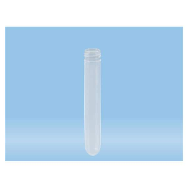 Test Tube Polypropylene 10mL 15.3x92mm Non-Sterile 100/Pk