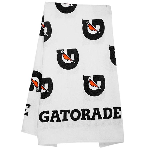 Gatorade Sideline Hand Towel White Cotton 24x42