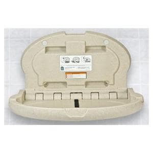 Baby Changing Station Polyethylene Sandstone 34x21" Ea