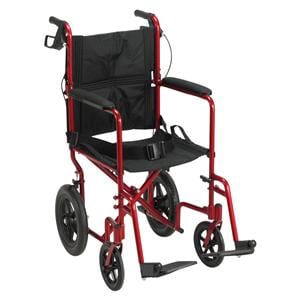 Expedition Transport Wheelchair 300lb Capacity Adult